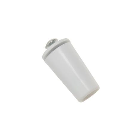 TOPE PERSIANA CON TORNILLO 40 MM. BLANCO