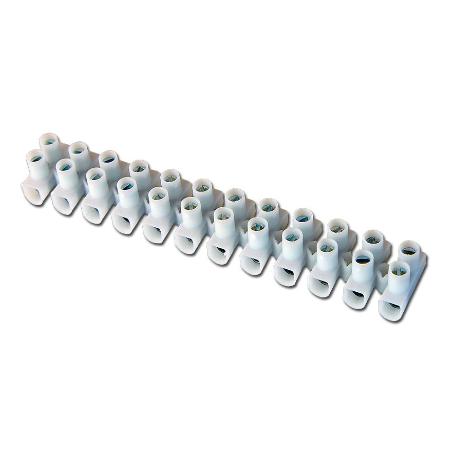 ELECTRICIDAD REGLETA CONEXION CABLES BL.12 POLOS   6 MM2 44612