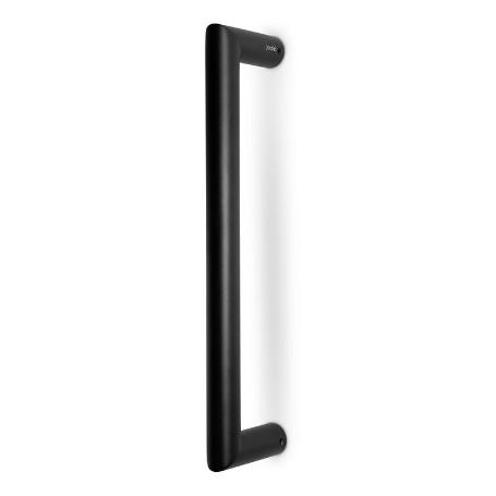 MANILLON SION Ø25 C300 L325 INOX NEGRO (KIT FIJACIÓN INCLUIDO)