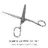 TIJERA MODISTA 8,0 / 205 MM. TIJERA DE COSTURA MULTIFUNCIÓN ACERO INOXIDABLE IDEAL PARA CORTAR TODO TIPO DE TELAS, 