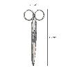 TIJERA COSTURA 6,0 / 150 MM. TIJERA DE COSTURA MULTIFUNCIÓN ACERO INOXIDABLE IDEAL PARA CORTAR TODO TIPO DE TELAS, 