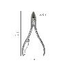 PINZA CORTAUÑAS 104 MM.