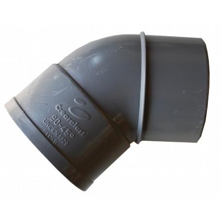 CODO PVC DE 110-87º M-H