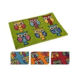 FELPUDO COCO BUHOS 40X60