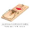 TRAMPA RATAS MADERA 17,5 X 8 CM.