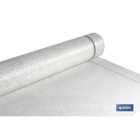 ROLLO 1X50 M MALLA F.DE VIDRIO 5X5MM REVOCOS YESO
