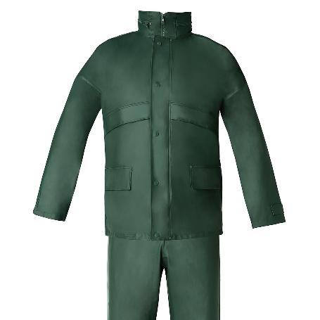 TRAJE DE AGUA IMPERMEABLE VERDE POLIURETANO TALLA 8-XL