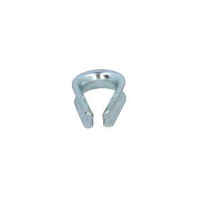 GUARDACABOS ZINCADO PARA CABLE  3 MM.