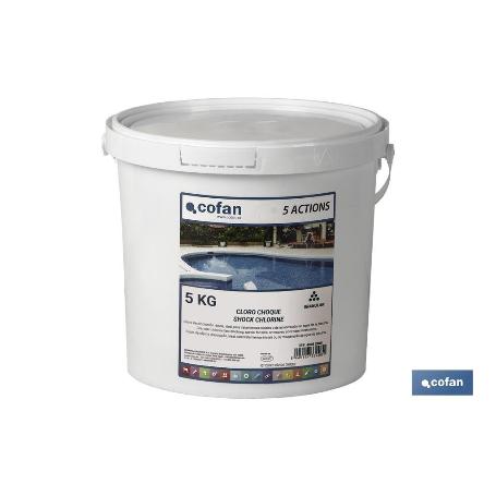 CLORO CHOQUE 5 KG COFAN