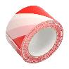 CINTA SEÑALIZACIÓN LDPE ROJA/BLANCA ROLLO 70 MM. X 200 METROS