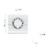 EXTRACTOR AIRE Ø 100 MM. / 14 WATT.