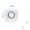 EXTRACTOR AIRE Ø 125 MM. / 14 WATT.