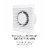 EXTRACTOR AIRE Ø 125 MM. / 14 WATT.