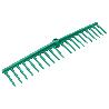 RASTRILLO POLIPROPILENO 20 PUAS PROFESIONAL 63 CM. RASTRILLO JARDIN, RASTRILLO ACEITUNA, RASTRILLO HOJAS, CEPILLO H