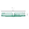 RASTRILLO POLIPROPILENO 20 PUAS PROFESIONAL 63 CM. RASTRILLO JARDIN, RASTRILLO ACEITUNA, RASTRILLO HOJAS, CEPILLO H
