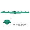 RASTRILLO POLIPROPILENO 20 PUAS PROFESIONAL 63 CM. RASTRILLO JARDIN, RASTRILLO ACEITUNA, RASTRILLO HOJAS, CEPILLO H