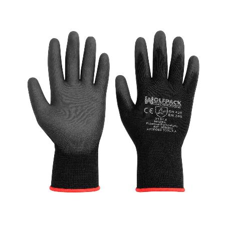 GUANTES POLIURETANO / POLIESTER IMPREGNADO  7 (PAR)