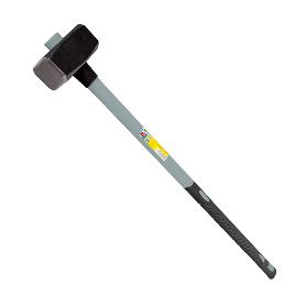 MAZA CON MANGO FIBRA VIDRIO 6 KG. CABEZA FORJADA, CON ANILLO ANTI VIBRACIÓN, MAZA / PORRO
