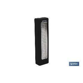 LÁMPARA 72 LED RECTÁNGULAR IMÁN/GANCHO