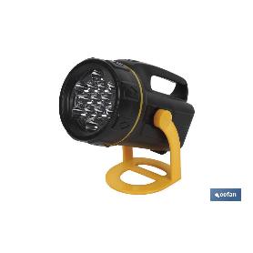 LINTERNA LED CAMPING EN ABS Y GOMA