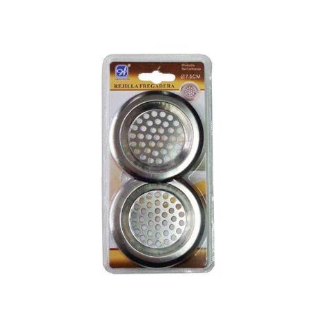 REJILLAS FREGADERO 7,5 CM 2 PIEZAS