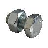 TORNILLOS ESTANTERIA CON TUERCA 8X16 C/ HEXAGONAL