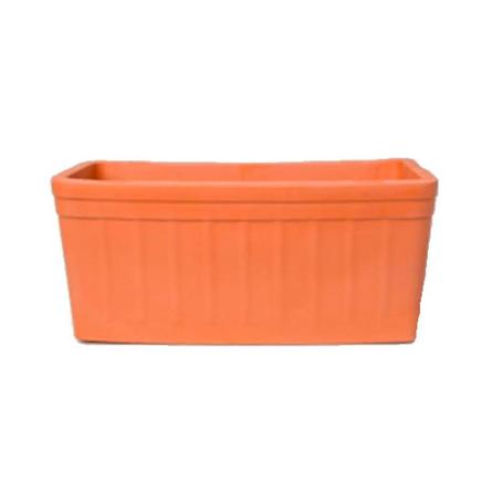 JARDINERA BARRO ANCHA 70X18 CM