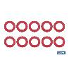 SET DE 10 PCS JUNTAS PARA TUBO FLEXIBLE 1 1/4