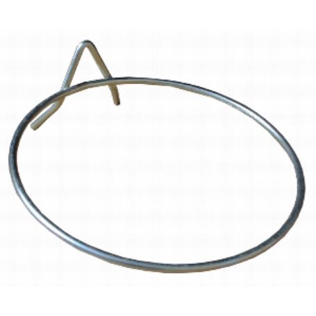 MACETERO ZINCADO PARED 18 CMS.