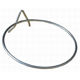 MACETERO ZINCADO PARED 20 CMS.
