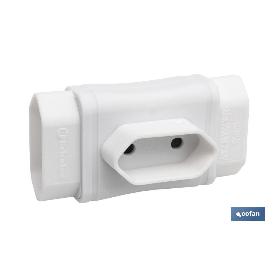 ADAPTADOR MULTIVIA 3 VIAS (10A-250V)