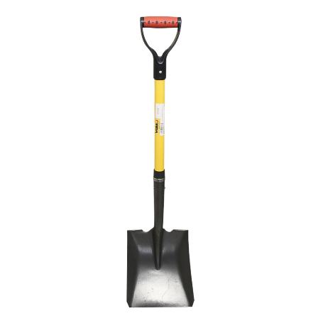 PALA CUADRADA MANGO METAL ANILLA