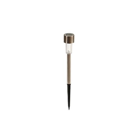 LUZ SOLAR PINCHO INOXIDABLE 4,5X31 CM
