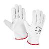 GUANTE INDUSTRIAL PIEL BLANCA T-8