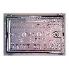 PUERTA CONTADOR 27X37 CM ALUMINIO + LLAVE