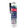 MASILLA POLIURETANO NEGRA CARTUCHO 300 ML. SELLADOR POLIURETANO, SELLADOR CEMENTO, LADRILLO, CERÁMICA, METALES