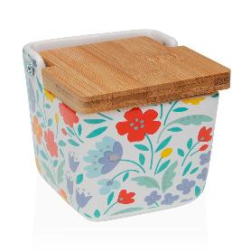SALERO PORCELANA PEQUEÑO FLANDES 8.8X8.8X8.5 CM