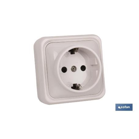 BASE BIPOLAR SUPERFICIE MODELO ATLANTIS 16A. BLANCO