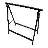 CABALLETE METALICO PLEGABLE 100 KG