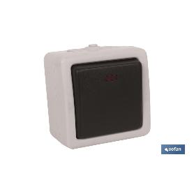 CONMUTADOR- INTERRUPTOR ESTANCO IP44