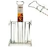 PARRILLA DOBLE ZINCADA 30X30 CM