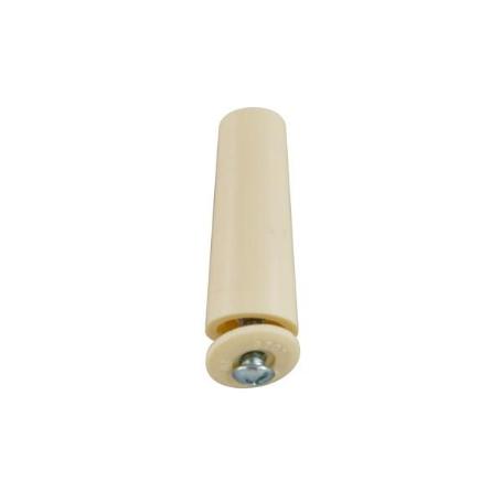 PERSIANA TOPE DE 60 MM CON TORNILLO ACERO COLOR MARFIL 06021001