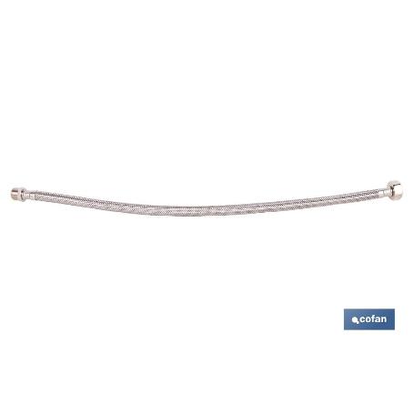 CONEXIÓN FLEXIBLE INOX. M3/8- H1/2 50 CM