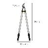 TIJERAS PODAR 2 MANOS PROFESIONAL FORJA Y ALUMNIO 75 CM.