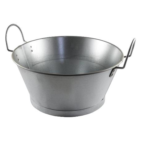 BAÑO CHAPA GALVANIZADA 45 CM 22 L