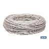 ROLLO 100M MANGUERA BLANCO H05VV-F (2X1MM)