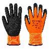 GUANTES NYLON CON PALMA EN FOAM Y PUNTOS NITRILO TOUCH 8 (PAR)