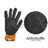 GUANTES NYLON CON PALMA EN FOAM Y PUNTOS NITRILO TOUCH 8 (PAR)