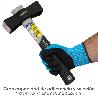 GUANTES NITRILO REFORZADO IMPREGNADO TALLA 9 (PAR)