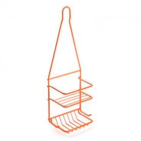 ORGANIZADOR ESTANTERIA METAL DUCHA ROJO